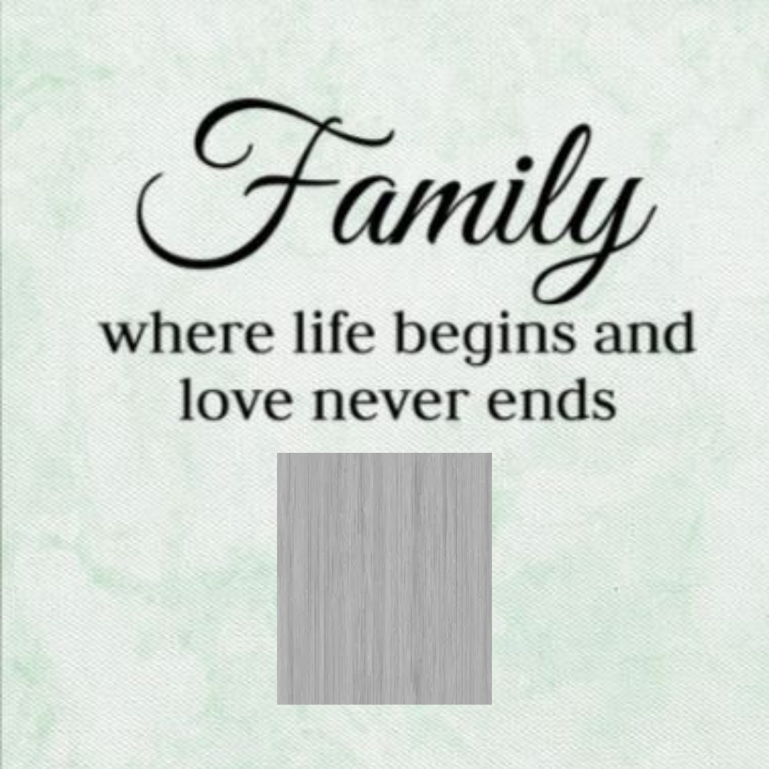 Forever Home™ Personalised Family Crossword Canvas