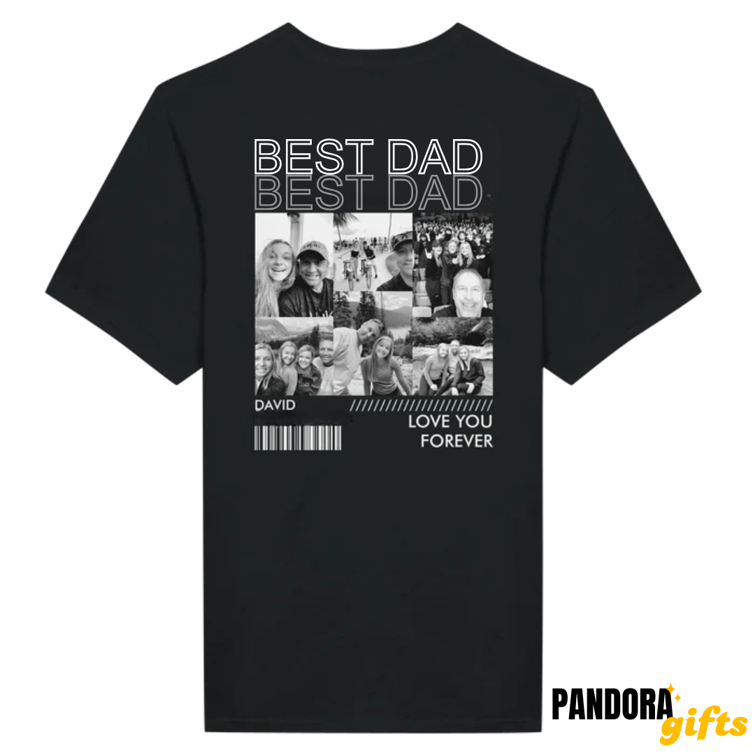 T-shirt Best Dad - Personalized