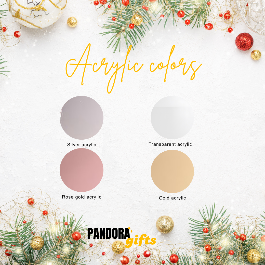 Personalized Christmas Ornaments personalized Custom bauble laser cut names CHRISTMAS gift