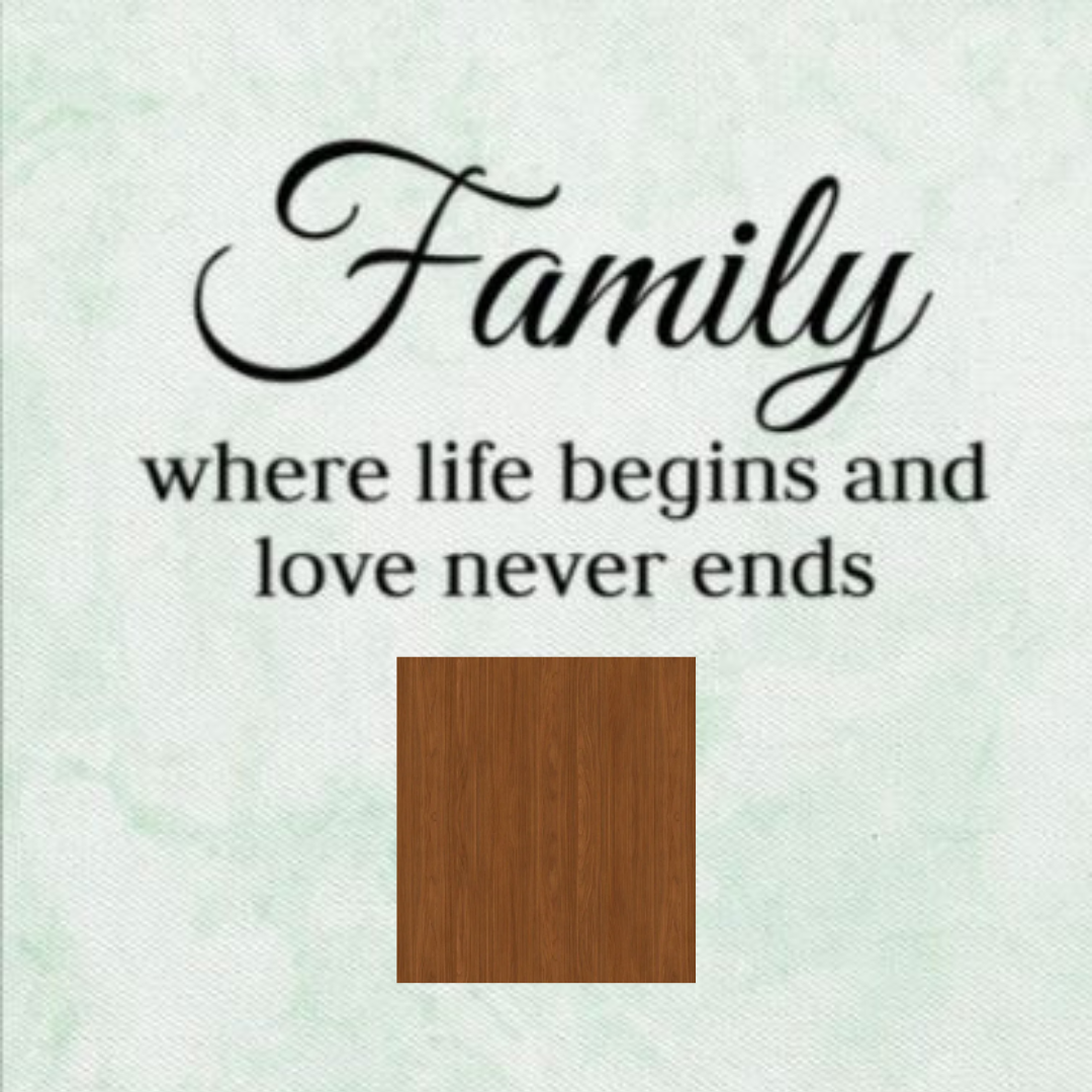 Forever Home™ Personalised Family Crossword Canvas