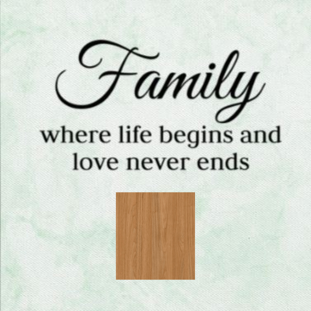 Forever Home™ Personalised Family Crossword Canvas