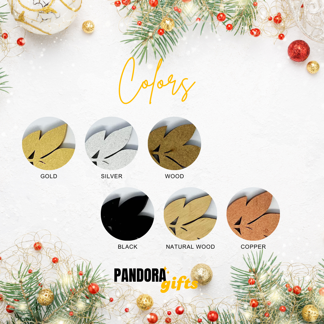 Personalized Christmas Ornaments personalized Custom bauble laser cut names CHRISTMAS gift