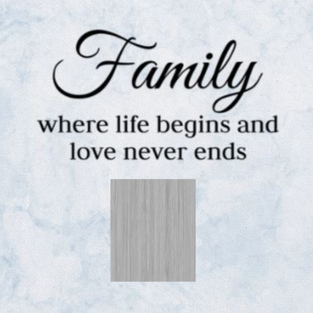 Forever Home™ Personalised Family Crossword Canvas