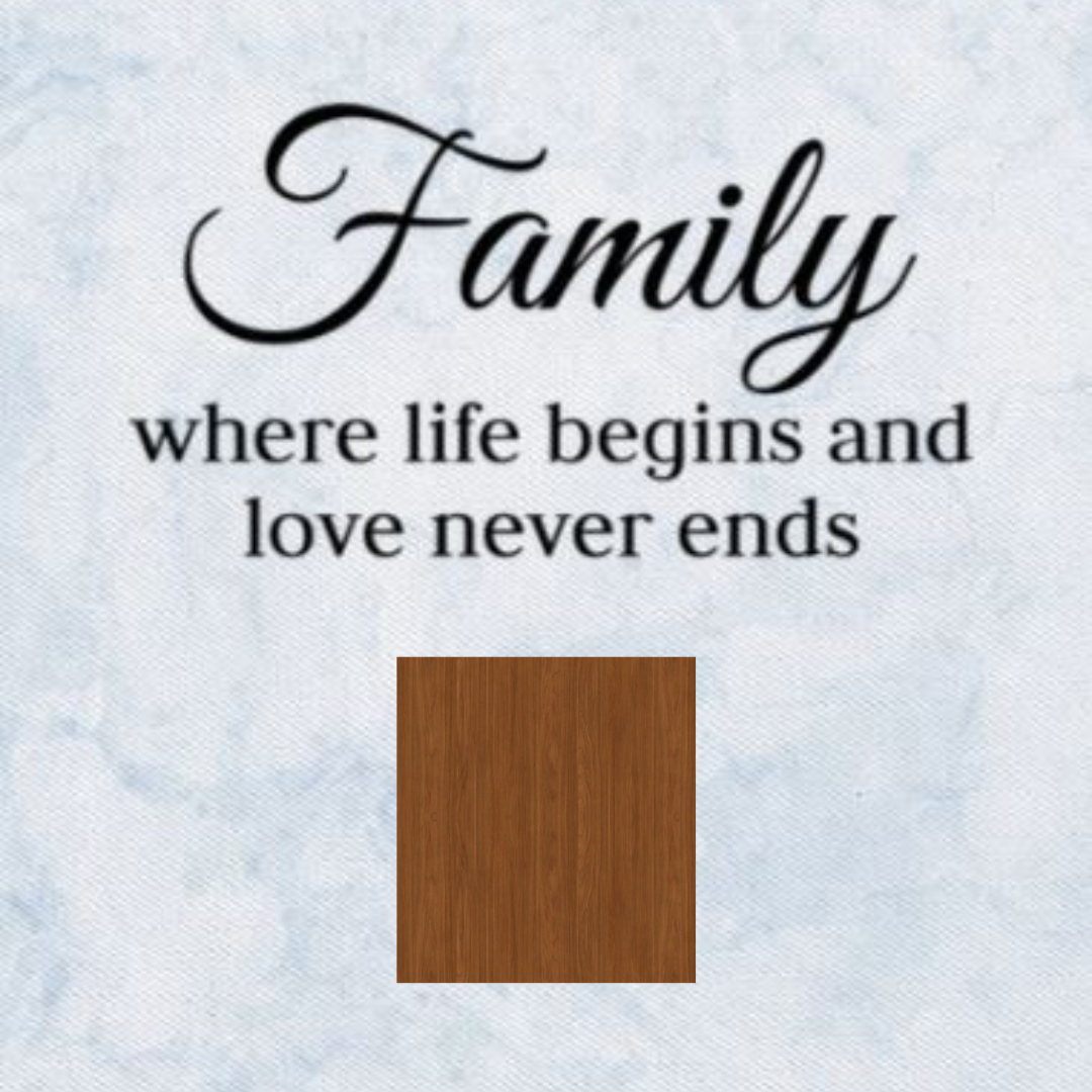 Forever Home™ Personalised Family Crossword Canvas