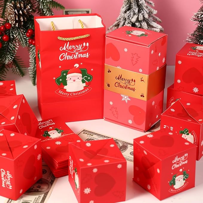 Christmas surprise gift box