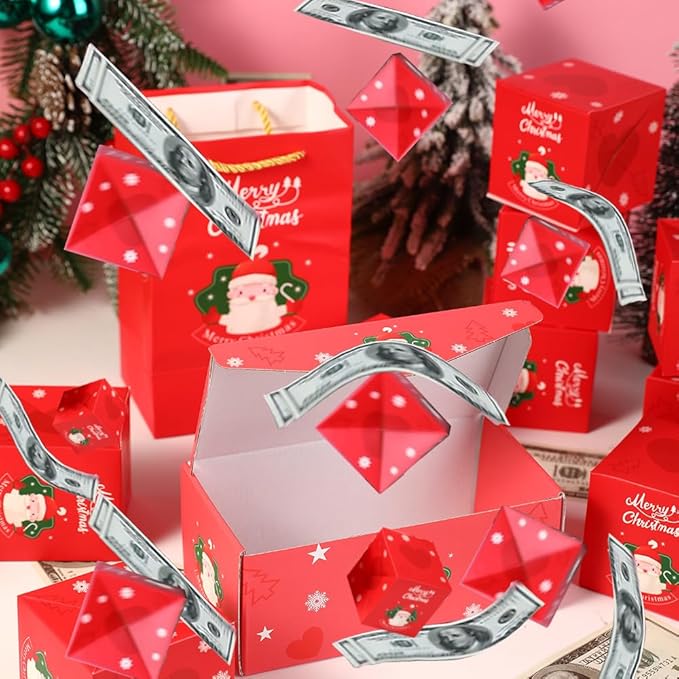 Christmas surprise gift box