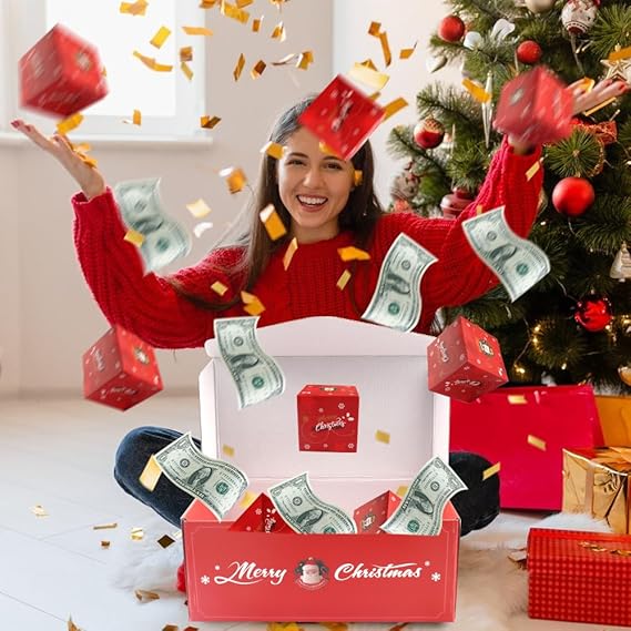 Christmas surprise gift box