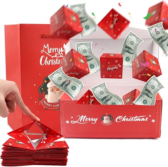 Christmas surprise gift box