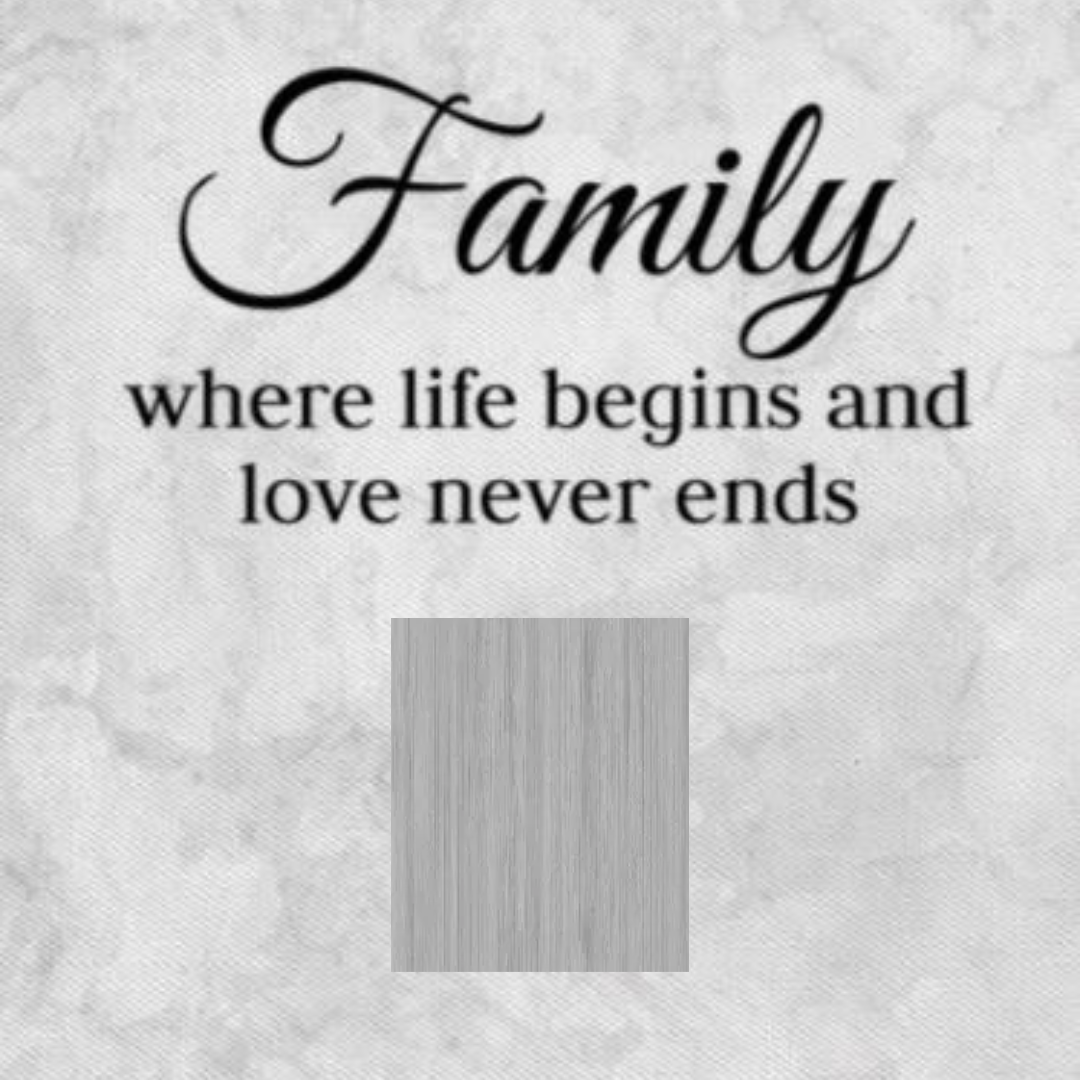 Forever Home™ Personalised Family Crossword Canvas