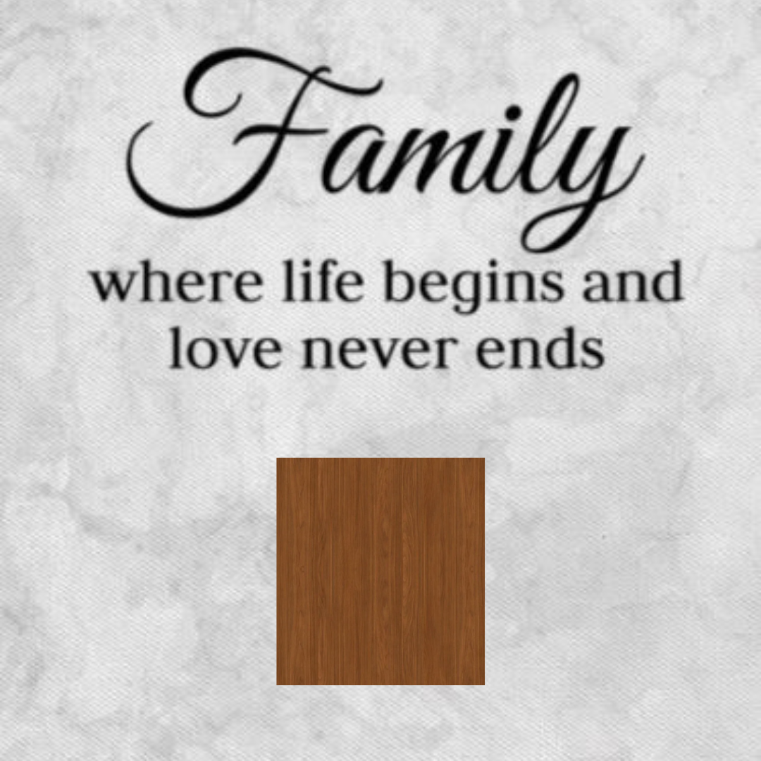 Forever Home™ Personalised Family Crossword Canvas
