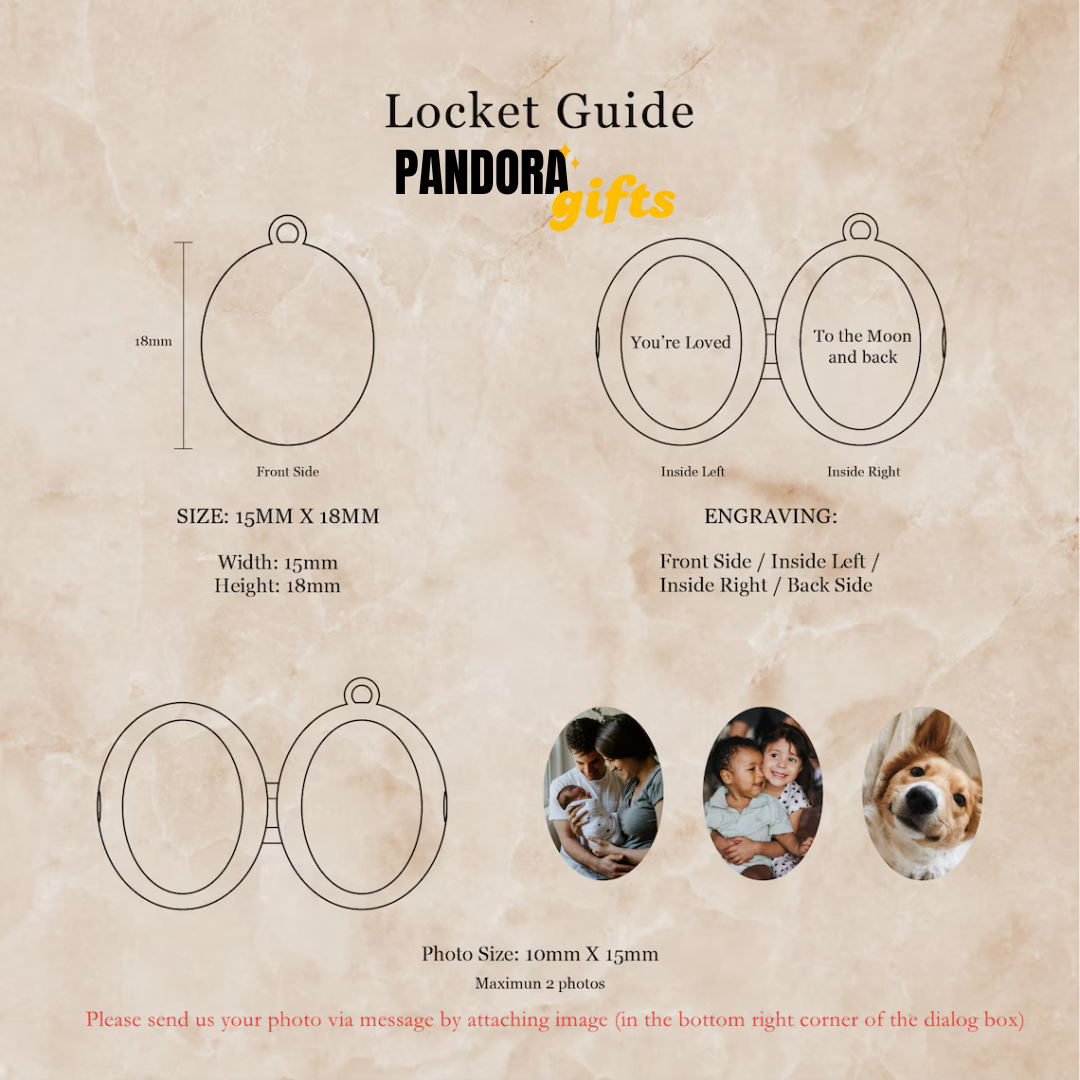 Locket Necklace with Photo, Engraved Oval Necklace, Photo Necklace in Gold, Memorial Jewelry, Christmas Gift, Anniversary Gift, Mom Gift