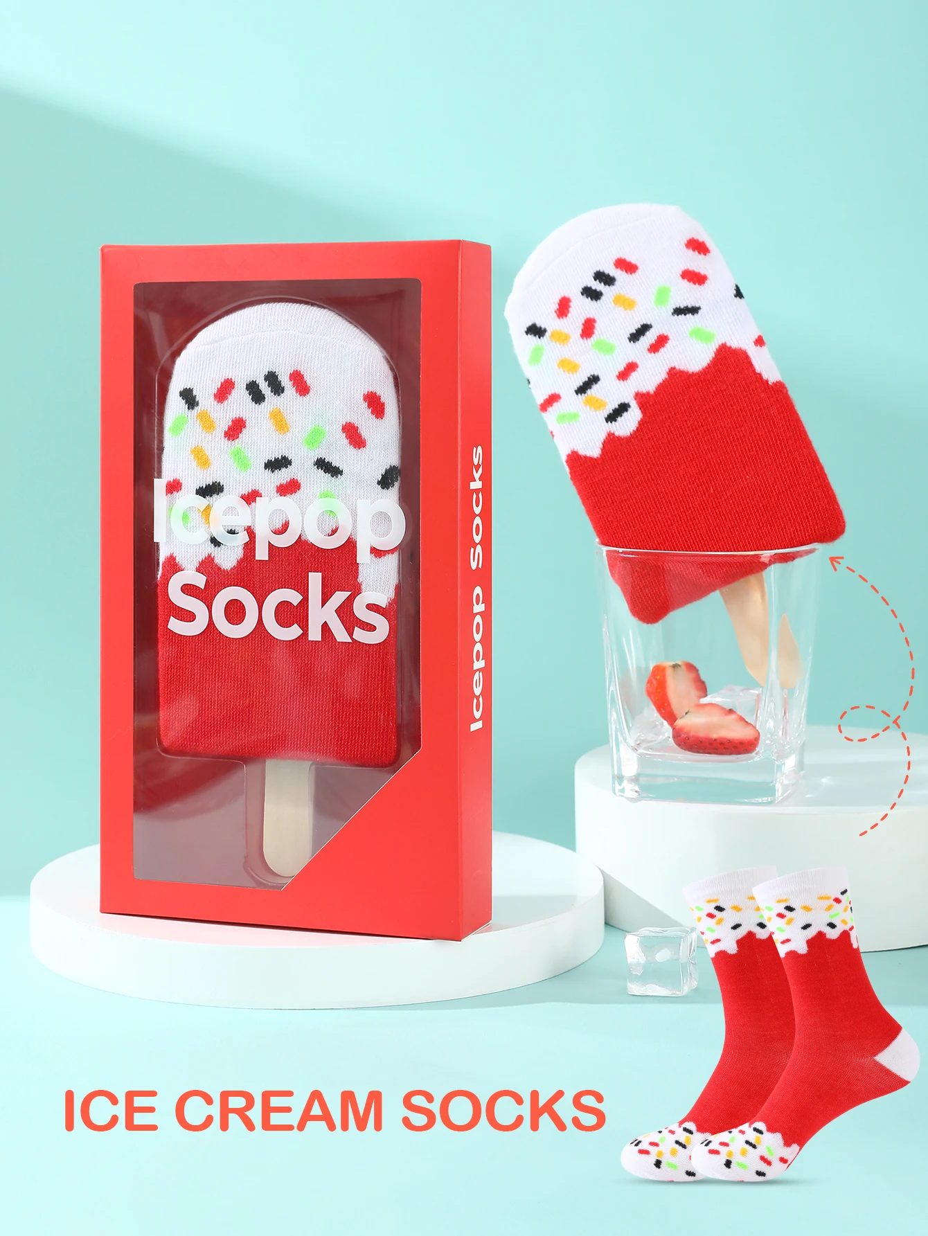 Ice Cream Socks - An exclusive gift Pandora Gifts