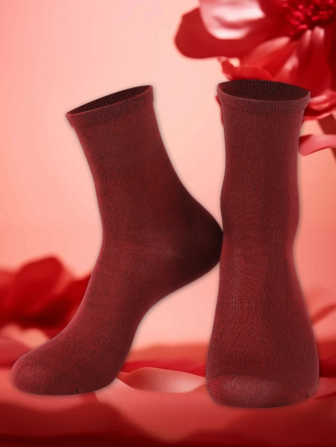Socks  "A rose for you" - An exclusive design from Pandora Gifts