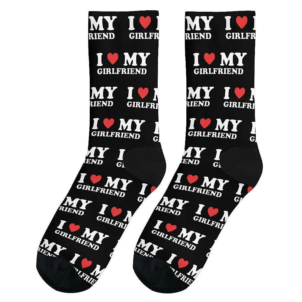 Socks I love my girlfriend - An exclusive design from Pandora Gifts