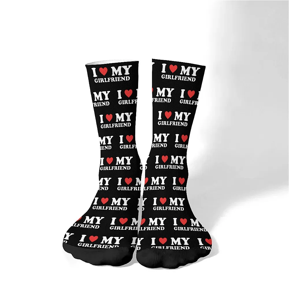 Socks I love my girlfriend - An exclusive design from Pandora Gifts