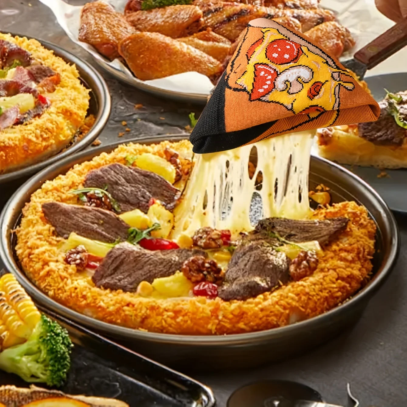 Pizza Socks - A gift for any occasion